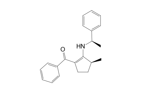 (2R,3S)-1-Benzoyl-3-imethyl-2-[N-(1-phenylethyl)]aminocyclopentene