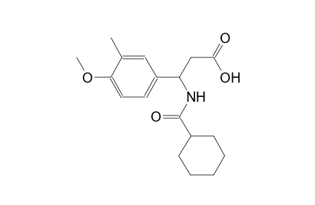 benzenepropanoic acid, beta-[(cyclohexylcarbonyl)amino]-4-methoxy-3-methyl-