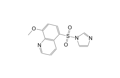 quinoline, 5-(1H-imidazol-1-ylsulfonyl)-8-methoxy-