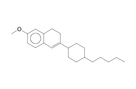 7-Methoxy-3-(4-pentylcyclohexyl)-1,2-dihydronaphthalene