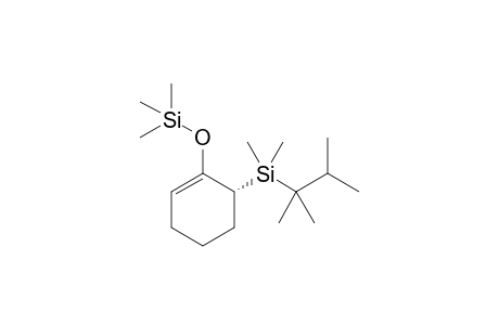 (+)-(6R)-6-[1,1-Dimethyl-1-(1,1,2-trimethylpropyl)silyl]-1-cyclohexenyl (1,1,1-trimethylsilyl) ether