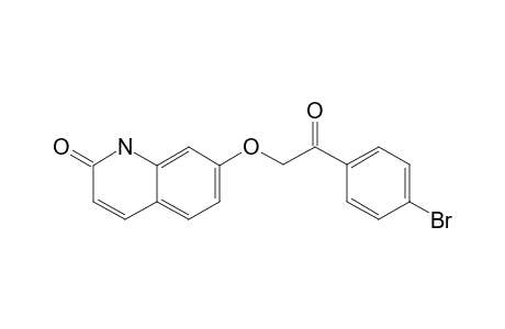 7-[2-(4-BROMOPHENYL)-2-OXOETHOXY]-QUINOLIN-2(1H)-ONE