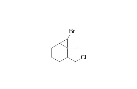 1-Bromo-2-chloromethyl-7-methyltricyclo[4.1.0.0(2,7)]heptane