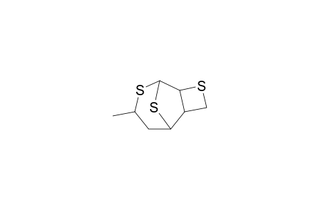 8-Methyltrithiatricyclo(5,2,1,2,6)decane