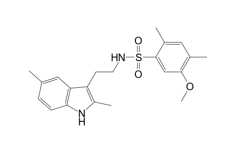 N-[2-(2,5-dimethyl-1H-indol-3-yl)-ethyl]-5-methoxy-2,4-dimethyl-benzenesulfonamide