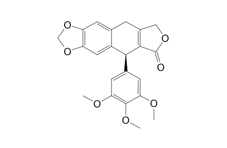 (-)-1-epi-isopodophyllotoxin