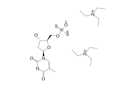 THYMIDIN-5'-YL_PHOSPHORODITHIOATE_DITRIETHYLAMMONIUM_SALT