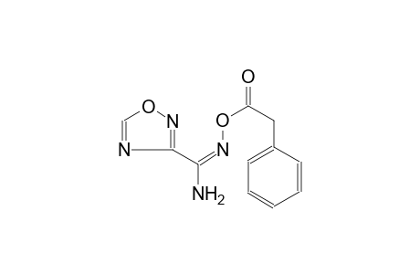 1,2,4-oxadiazole-3-carboximidamide, N'-[(2-phenylacetyl)oxy]-