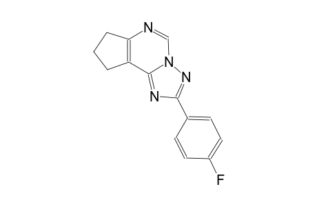 7H-cyclopenta[e][1,2,4]triazolo[1,5-c]pyrimidine, 2-(4-fluorophenyl)-8,9-dihydro-