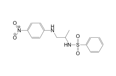 N-[1-Methyl-2-(4-nitro-phenylamino)-ethyl]-benzenesulfonamide