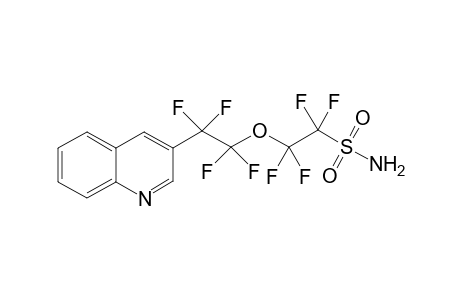 1,1,2,2-Tetrafluoro-2-(1,1,2,2-tetrafluoro-2-(4-methyl-3-qnolinyl)ethoxy)ethanesulfonylimide