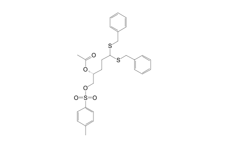 4-O-ACETYL-2,3-DIDEOXY-5-O-PARATOLUENESULFONYL-D-GLYCEROPENTOSE-DIBENZYL-DITHIOACETAL