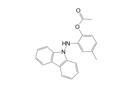 2-[N-(9H-carbazol-9-yl)amino]-4-methylphenyl Acetate