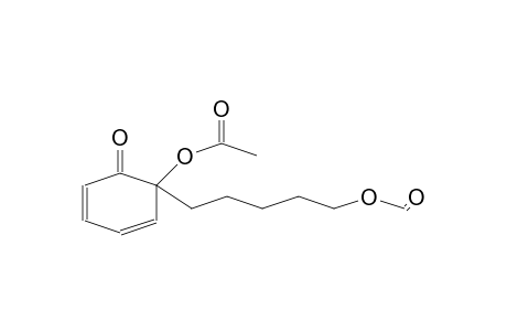 2,4-CYCLOHEXADIEN-1-ONE, 6-(ACETYLOXY)-6-[5-(FORMYLOXY)PENTYL]-