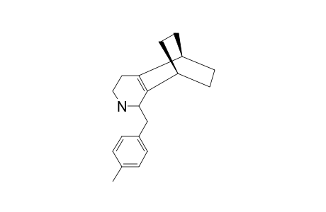 5,8-ETHANO-1-(PARA-METHYLBENZYL)-1,2,3,4,5,6,7,8-OCTAHYDROISOQUINOLINE