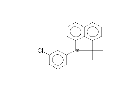 1-(META-CHLOROPHENYL)-2,2-DIMETHYLACENAPHTHYLENONIUM CATION