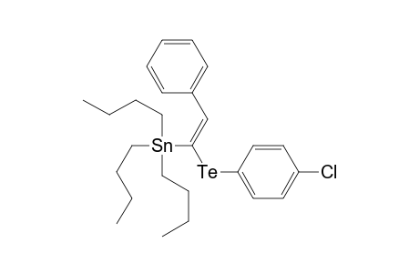 (E)-1-Tributylstannyl-1-(4-chlorophenyltelluro)-2-phenylethene