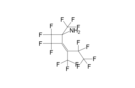 1-TRIFLUOROMETHYL-2-(1'-TRIFLUOROMETHYLPENTAFLUOROPROPYLIDEN-1'-YL)TETRAFLUOROCYCLOBUTYLAMINE