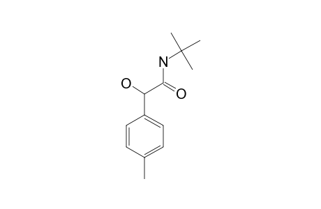 (+/-)-N-TERT.-BUTYL-2-HYDROXY-2-(4-METHYLPHENYL)-ACETAMIDE