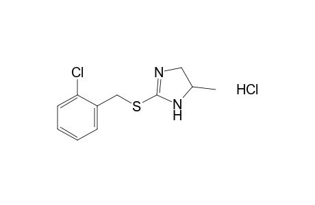 2-[(o-chlorobenzyl)thio]-5-methyl-2-imidazoline, monohydrochloride