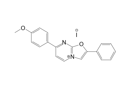 7-(4-Methoxyphenyl)-2-phenyloxazolo[3,2-a]pyrimidin-4-ylium iodide