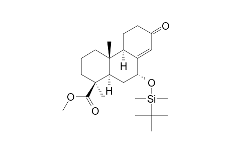 METHYL_7-ALPHA-TERT.-BUTYLDIMETHYLSILYLOXY-13-OXO-PODOCARP-8-(14)-EN-19-OATE