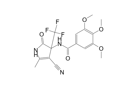 Benzamide, N-(4-cyano-5-methyl-2-oxo-3-trifluoromethyl-2,3-dihydro-1H-pyrrol-3-yl)-3,4,5-trimethoxy-