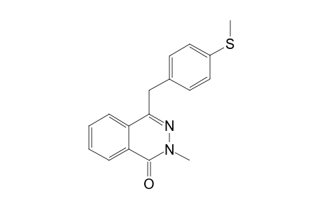 2-METHYL-4-(4-METHYLSULFANYLBENZYL)-PHTHALAZIN-1(2H)-ONE