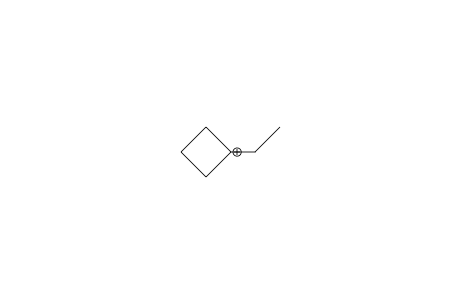 1-Ethyl-1-cyclobutylium cation