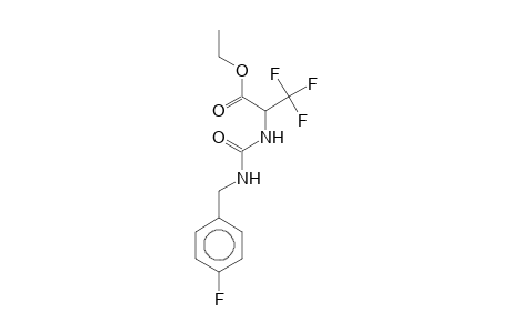 Ethyl 3,3,3-trifluoro-2-[3-(4-fluorobenzyl)ureido]propionate