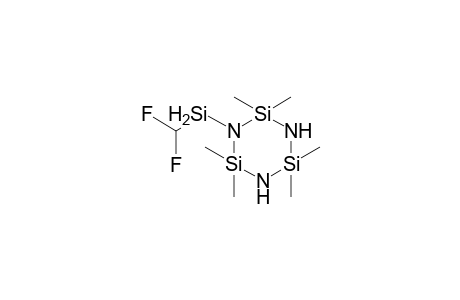 Cyclotrisilazane, 1-(difluoromethylsilyl)-2,2,4,4,6,6-hexamethyl-