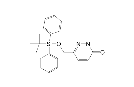 6-(TERT.-BUTYLDIPHENYLSILYLOXYMETHYL)-PYRIDAZIN-3(2H)-ONE