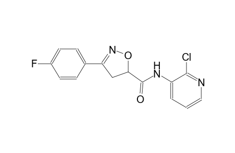 5-isoxazolecarboxamide, N-(2-chloro-3-pyridinyl)-3-(4-fluorophenyl)-4,5-dihydro-