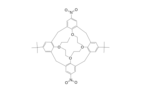 5,17-BIS-(1,1-DIMETHYLETHYL)-11,23-DINITRO-25,26,27,28-TETRAPROPOXYCALIX-[4]-ARENE