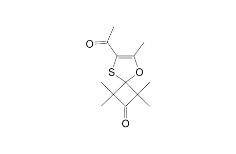 7-ACETYL-1,1,3,3,6-PENTAMETHYL-5-OXA-8-THIASPIRO-[3.4]-OCT-6-ENE-2-ONE