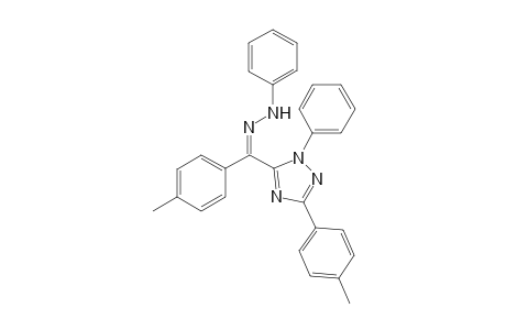 p-Tolyl [1-phenyl-3-(p-tolyl)-1,2,4-triazol-5-yl]ketone - phenylhydrazone