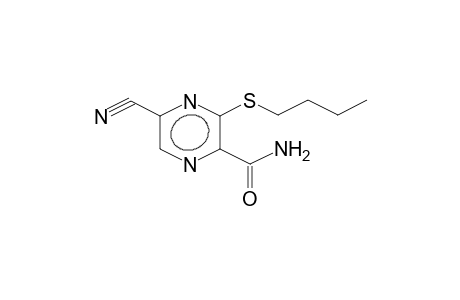 2-CARBAMOYL-3-BUTYLTHIO-5-CYANOPYRAZINE