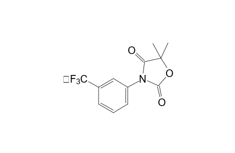 5,5-DIMETHYL-3-(alpha,alpha,alpha-TRIFLUORO-m-TOLYL)-2,4-OXAZOLIDINEDIONE