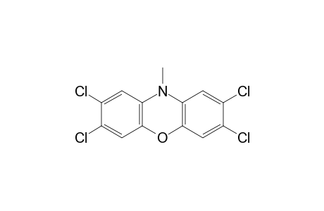 10-methyl-2,3,7,8-tetrachlorophenoxazine