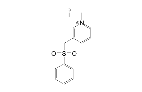 N-METHYL-[METHYL-(PHENYLSULFONYL)]-PYRIDINIUM-IODIDE