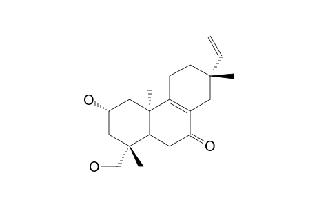 2-ALPHA,19-DIHYDROXY-7-OXO-ENT-PIMARA-8(9),15-DIENE