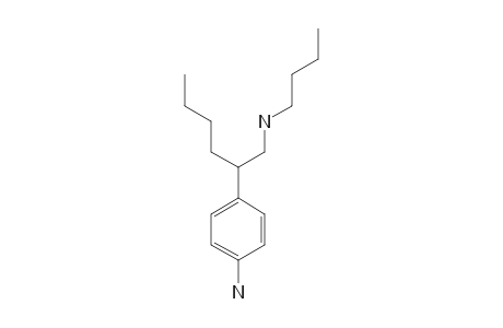 4-[1-(BUTYLAMINOMETHYL)-PENTYL]-ANILINE