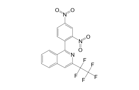 1-(2,4-DINITROPHENYL)-3-(PERFLUOROETHYL)-ISOQUINOLINE