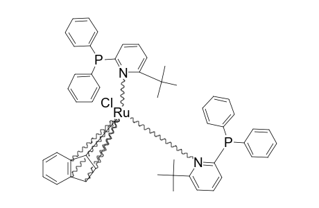 INDENYLRUTHENIUM-(II)-BIS-(2-DIPHENYLPHOSPHINO-6-TERT.-BUTYL-PYRIDINE)-CHLORIDE