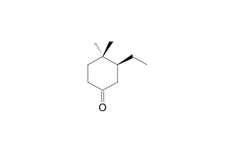 (+)-(3S)-3-ETHYL-4,4-DIMETHYLCYClOHEXAN-1-ONE