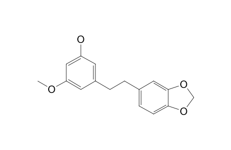 DENSIFLOROL-A;5-[2'-(3''-HYDROXY-5''-METHOXYPHENYL)-ETHYL]-1,3-BENZODIOXOLE