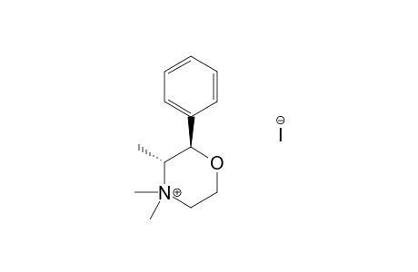 TRANS-PHENDIMETRAZINE-METHIODIDE;TRANS-3,4-DIMETHYL-2-PHENYL-MORPHOLINE-METHIODIDE