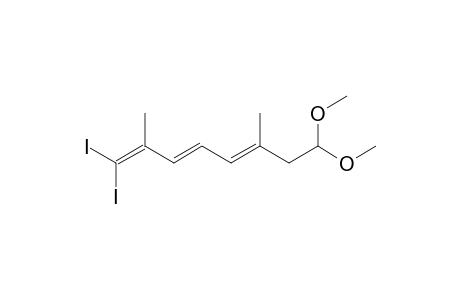 1,1-Diiodo-2,6-dimethyl-8,8-dimethoxyocta-1,3,5-triene