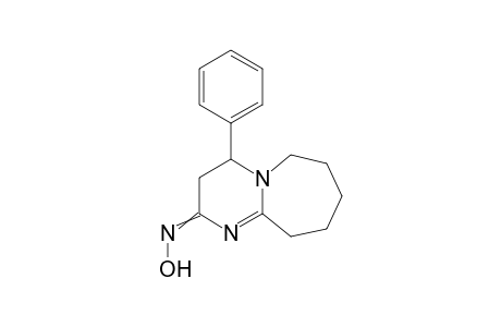 4-Phenyl-2,3,4,6,7,8,9,10-octahydro-pyrimido[1,2-a]-azepin-2-on-oxime