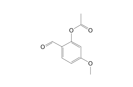 2-HYDROXY-p-ANISALDEHYDE, ACETATE